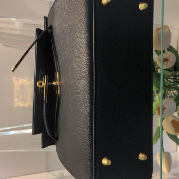 Elegant Elevated Basic Black Mini Handbag NWT - Picture 7 of 16